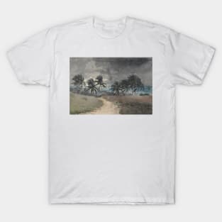 Storm, Bahamas by Winslow Homer T-Shirt